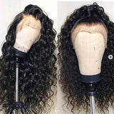 Jesvia Hair 250% Density 360 Pre Plucked Lace Frontal Wig with Baby Hair Around Deep Wave-DWW360