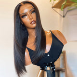 Jesvia Hair 250% Density 5x5 Straight Closure Wig with Baby Hair