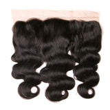 Jesvia Hair Brazilian Virgin Hair 4x13 Lace Frontal Body Wave