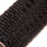Jesvia Hair Brazilian Virgin hair 4x4 Top Closure Kinky Straight