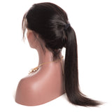 Jesvia hair Full Lace Human Hair Wigs With Baby Hair Brazilian Straight