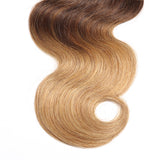 Jesvia Hair 3 Bundles Deal #1B/4/27 3 Tone Ombre Color Hair Body Wave