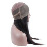 Jesvia Hair 250% Density 360 Pre Plucked Lace Frontal Wig with Baby Hair Around Straight-STW360