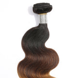 Jesvia Hair #1B/4/27 Tone Ombre Color Hair Body Wave