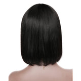 Free Shipping Jesvia Hair Short Bob Wig With Bang Straight-BB121