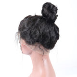 Jesvia hair Full Lace Human Hair Wigs With Baby Hair Brazilian Deep Wave