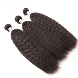 3 Bundles Deal Brazilian Hair Kinky Straight Jesvia Hair