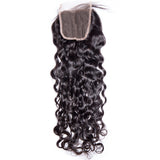 Jesvia Hair Brazilian Virgin hair 4x4 Top Closure Water Wave