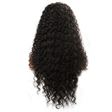 Jesvia Hair 13x4 Lace Front Human Hair Wigs Pre Plucked with Baby Hair Brazilian Deep Wave-LWD22