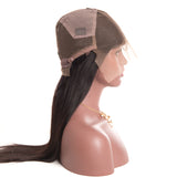 Jesvia hair Full Lace Human Hair Wigs With Baby Hair Brazilian Straight