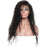 Jesvia hair Full Lace Human Hair Wigs With Baby Hair Brazilian Deep Wave