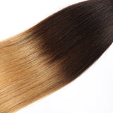 Jesvia Hair 3 Bundles Deal #1B/4/27 3 Tone Ombre Color Hair Straight