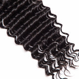 Jesvia Hair Brazilian Virgin hair 4x4 Top Closure Deep Wave