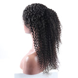 Jesvia Hair 13x4 Lace Front Human Hair Wigs Pre Plucked with Baby Hair Brazilian Kinky Curly