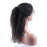 Jesvia Hair 13x4 Lace Front Human Hair Wigs Pre Plucked with Baby Hair Brazilian Kinky Curly