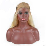Jesvia Hair Pre Plucked 13x4 Lace Frontal Wig #613 Blonde Color with Baby Hair Around Body Wave-JBB613