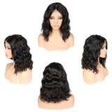 Free Shipping Jesvia Hair 13x4 Lace Front Bob Wig With Pre Plucked Hairline Body Wave-BBW161
