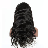 13x4 Lace Front Human Hair Wigs Pre Plucked with Baby Hair Brazilian Body Wave--LWB11