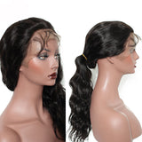 13x4 Lace Front Human Hair Wigs Pre Plucked with Baby Hair Brazilian Body Wave--LWB11