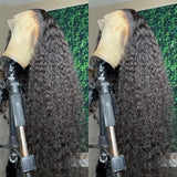 Jesvia Hair 13x6 Lace Front Human Hair Wigs Pre Plucked with Baby Hair Curly