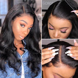 Jesvia Hair 250% Density 5x5 Body Wave Closure Wig with Baby Hair