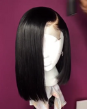 Free Shipping 5x5 Closure Bob Wig With Pre Plucked Hairline Straight Jesvia Hair