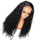 Jesvia Hair 250% Density 5x5 Deep Wave Closure Wig with Baby Hair