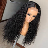 Jesvia Hair 250% Density 5x5 Deep Wave Closure Wig with Baby Hair