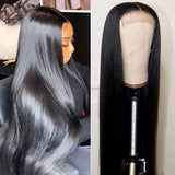 Jesvia Hair 250% Density 5x5 Straight Closure Wig with Baby Hair