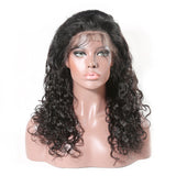 Jesvia Hair 13x4 Lace Front Human Hair Wigs Pre Plucked with Baby Hair Brazilian Water Wave