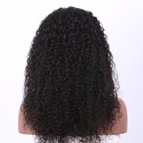 Jesvia Hair 250% Density 360 Pre Plucked Lace Frontal Wig with Baby Hair Around Curly