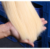 Jesvia Hair 3 Bundles Deal Blonde Color Hair #613 Straight