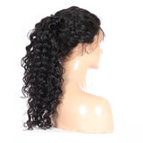 Jesvia Hair 250% Density 360 Pre Plucked Lace Frontal Wig with Baby Hair Around Deep Wave-DWW360