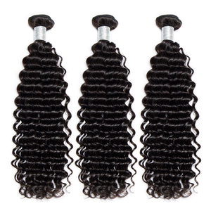 3 Bundles Deal Brazilian hair Curly Jesvia Hair