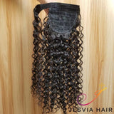 Ponytail Piece Water Wave Brazilian Virgin hair Jesvia Hair