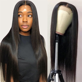 Jesvia Hair 250% Density Invisible HD 4x4 Closure Wig with Baby Hair Straight