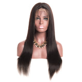 Jesvia hair Full Lace Human Hair Wigs With Baby Hair Brazilian Straight