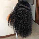 Jesvia Hair 250% Density 5x5 Deep Wave Closure Wig with Baby Hair